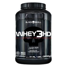 Whey Protein 3hd - Black Skull - Baunilha - 900g