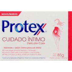 Sabonete Íntimo Barra Cuidado Íntimo Delicate Care 85g-Protex