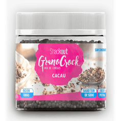 Mix de Cereais Granocrock - Sabor Cacau - Snackout (220g)