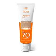 Protetor Solar Actine Colors Fps70 - Darrow - Pele Morena - 40g