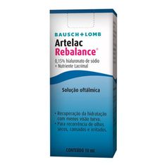 Artelac Rebalance 015% Frasco com 10ml