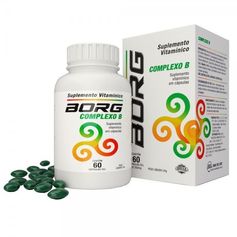 Borg Complexo B 250mg com 60 Cápsulas