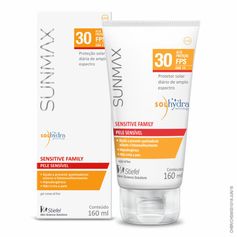 Protetor Solar SunMax Sensitive Family - 160ml