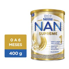 Fórmula infantil NAN supreme 1 hmo 400g - Nestlé