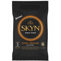 Preservativo Skyn Extra Grande - Blowtex - 3 unidades