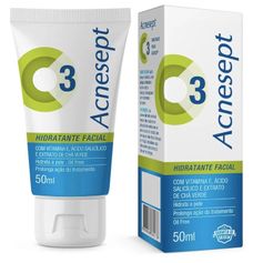 Hidratante Facial Antiacne - Acnesept - 50ml