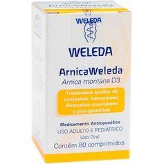 Arnica D3 Weleda 80 Comprimidos