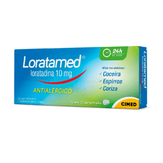 Loratamed 10mg Cimed 12 Comprimidos