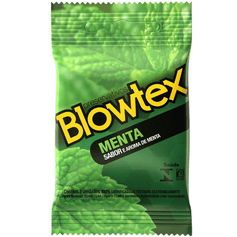 Preservativo Menta – Blowtex - 3 Unidades