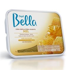Cera Depilatória Quente Mel - Depil Bella - 1kg