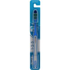 Escova Dental 1.2.3 Limpeza Brilhante Macia - Oral B - 40