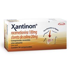 Xantinon Caixa com 30 Comprimidos Revestidos