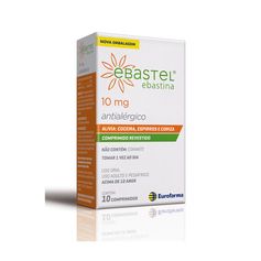 Ebastel Ebastina 10mg - 10 comprimidos