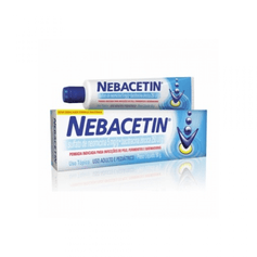 Nebacetin Pomada Sulfato De Neomicina + Bacitracina Zíncica 5mg/g + 250UI/g - Cosmed - 50g