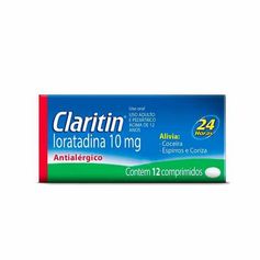 Claritin 10mg - 12 Comprimidos