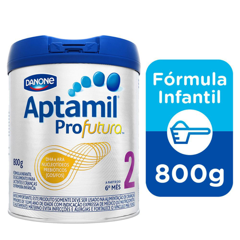 Fórmula Infantil Aptamil Profutura 2 800g-Danone