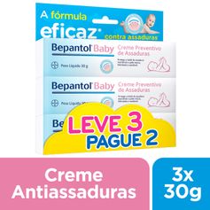 Creme Preventivo de Assaduras - Bepantol Baby - 30g (pague 2 Leve 3)