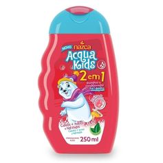 Shampoo Acqua Kids 2 em 1 Algodão Doce - Nazca - 250ml
