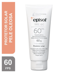Protetor Solar Facial Episol Sec OC - FPS60 - 60g