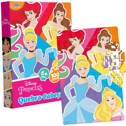 Quebra-Cabeça Princesas 150 Peças 8008 Toyster