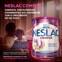 Composto lácteo NESLAC  comfor 800g - Nestlé