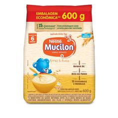 Cereal infantil MUCILON arroz e aveia 600g - Nestlé
