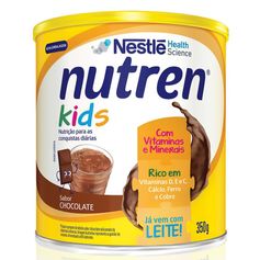 Suplemento alimentar NUTREN KIDS chocolate 350g - Nestlé