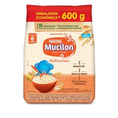 Cereal infantil MUCILON multicereais 600g - Nestlé
