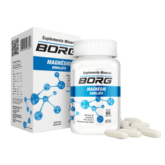 Suplemento Vitamínico Magnesio Dimalato - Borg - 60 Cápsula