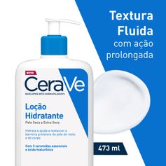 Loção Hidratante Pele Seca e Extra Seca - Cerave - 473ml