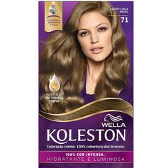 Tintura  Koleston Louro Cinza Médio 71- Wella