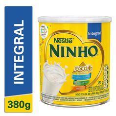 Leite em pó NINHO integral lata 380g - Nestlé