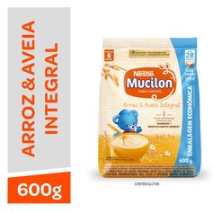 Cereal infantil MUCILON arroz e aveia 600g - Nestlé