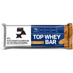 Top Whey Bar – Amendoim – Max Titanium – 41g