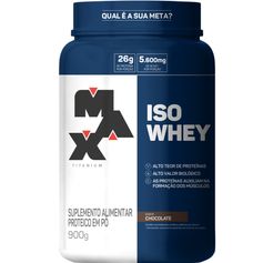 Iso Whey - Chocolate - Max Titanium - 900g