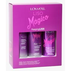 Kit Liso Mágico - Lowell