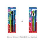 Escova Dental Colgate Ultra Soft 3 Unidades