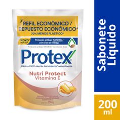Sabonete Líquido Refil Protex Vitamina E 200ml