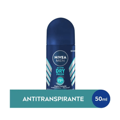 Desodorante Antitranspirante Roll On Dry Fresh - Nivea Men - 50ml