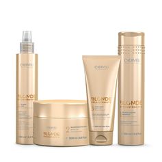 Kit Lavagem Home Care Blonde Reconstructor