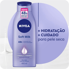 Loção Hidratante Desodorante Soft Milk - Nivea - 400ml