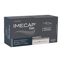 Imecap Hair Men 60 Cápsulas - Vitaminas para Cabelos e Barbas do Homem
