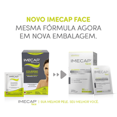 Imecap Face 30 Sachês - Colágeno Hidrolisado Verisol e Ácido Hialurônico