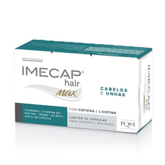 Imecap Hair Max 30 Cápsulas - Vitaminas para Cabelos e Unhas com Cisteína