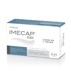 Imecap Hair 30 Cápsulas - Vitaminas para Cabelos e Unhas com Biotina