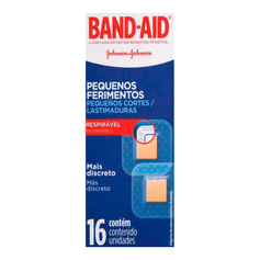 Curativos Pequenos Ferimentos - Band-Aid - 16Unid