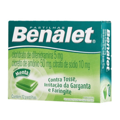 Pastilhas Menta - Benalet - 12 unidades