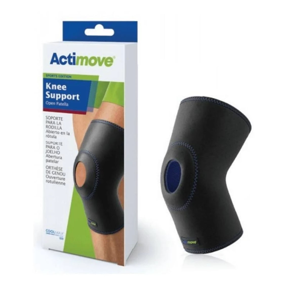 Joelheira Actimove sports Com Patela aberta M