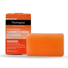 Sabonete Facial em Barra Deep Clean Intensive - Neutrogena - 80g