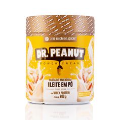 Pasta de Amendoim – Leite em Pó – Dr. Peanut – 600g